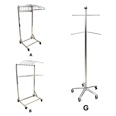Sraith Hanger Apron Luaidhe|Racaí Stórála Móibíleacha Do Naprúin Chosanta Radaíochta & X-ghathach PPE